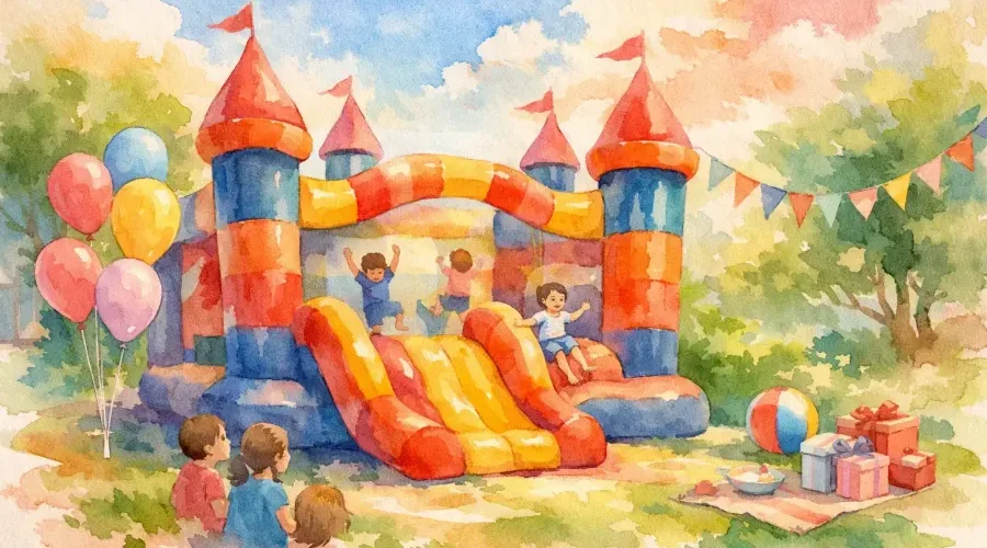 Hüpfburg mieten für Kindergeburtstag und Feier
